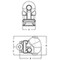 Vlottercondenspot Type: 1033E Serie: FLT nodulair gietijzer maximum drukverschil 14 bar binnendraad